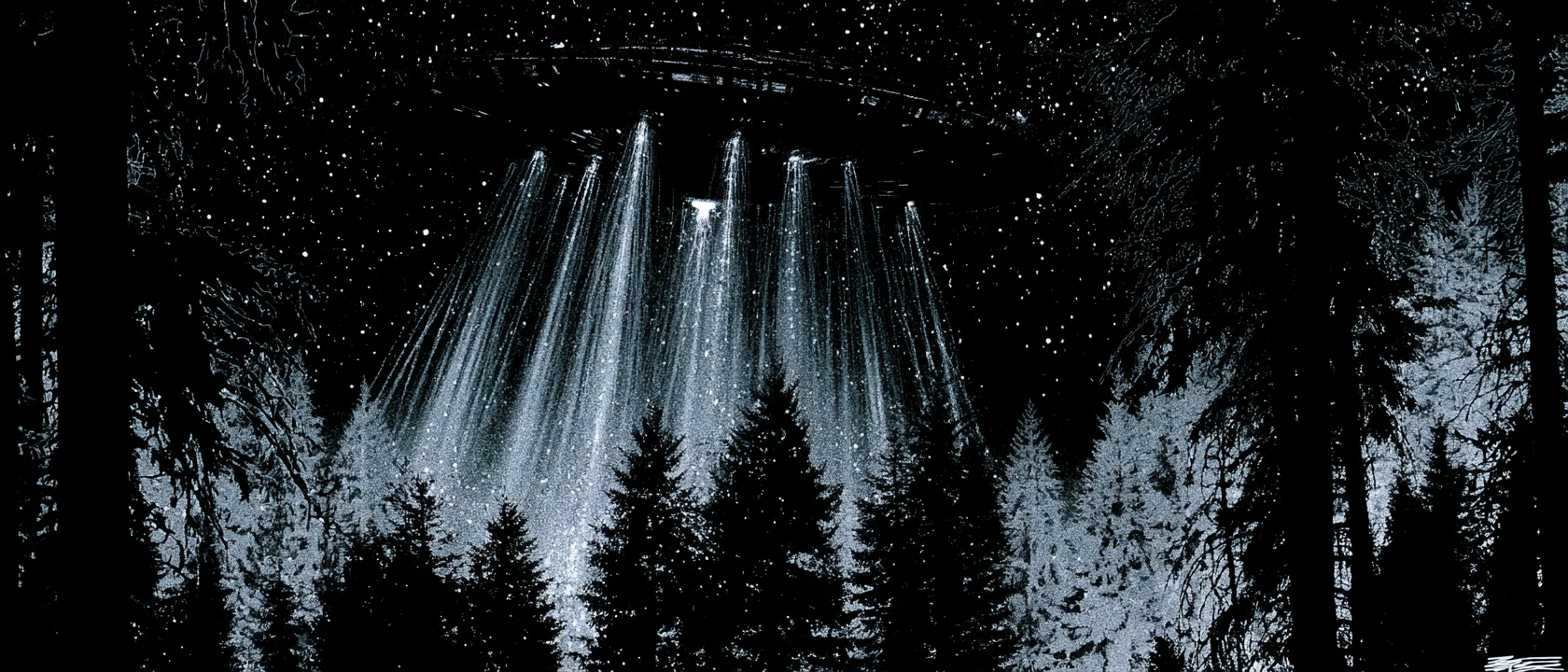 Illustration accompanying Gray Aliens