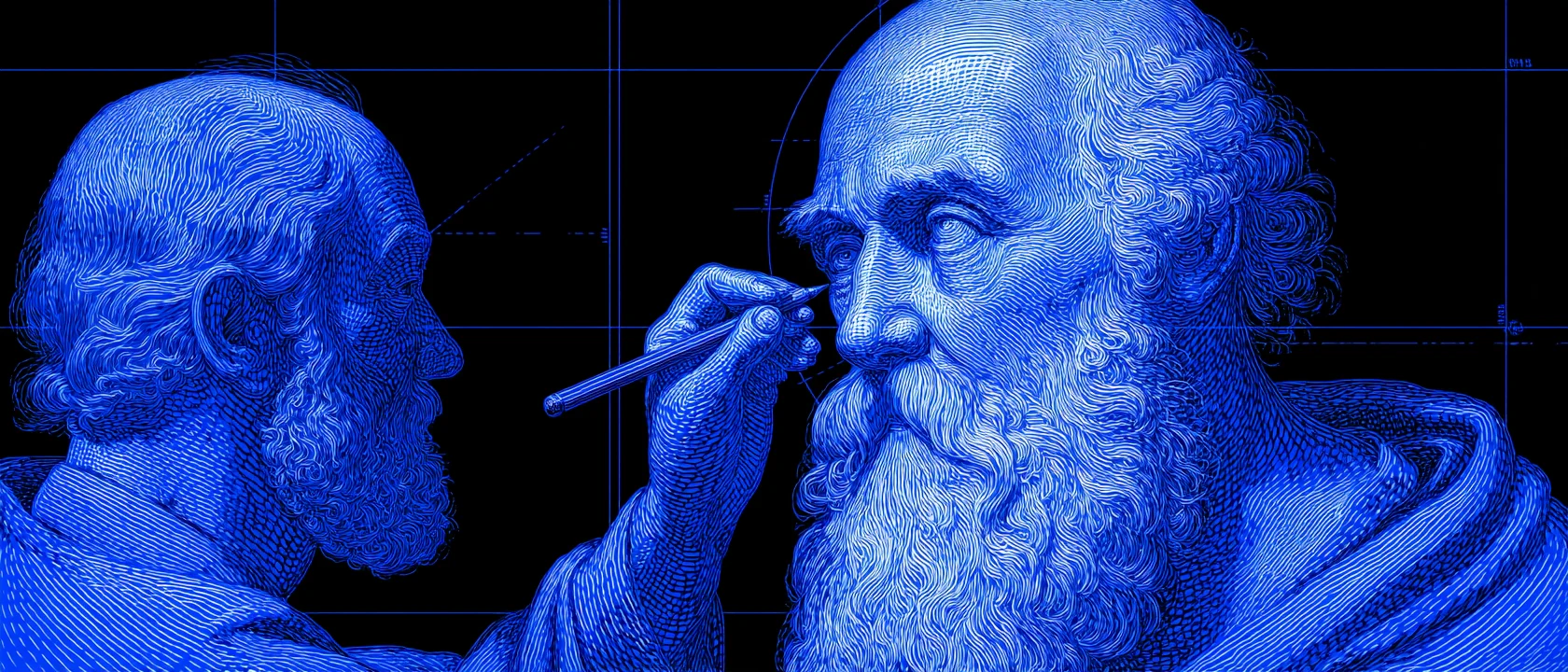 Illustration accompanying Human-Shaped Problems